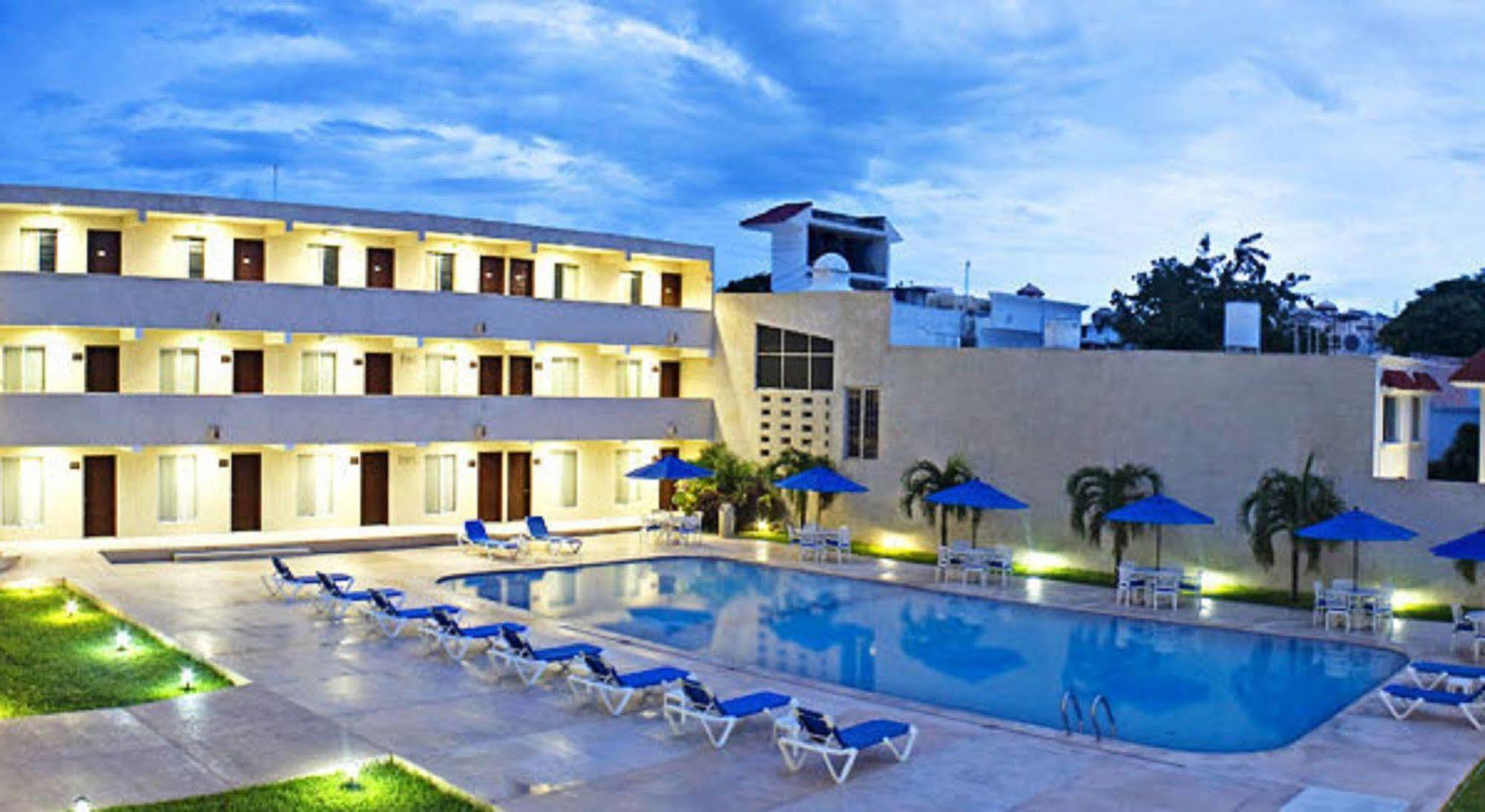 Hotel Bonampak كانكون المظهر الخارجي الصورة